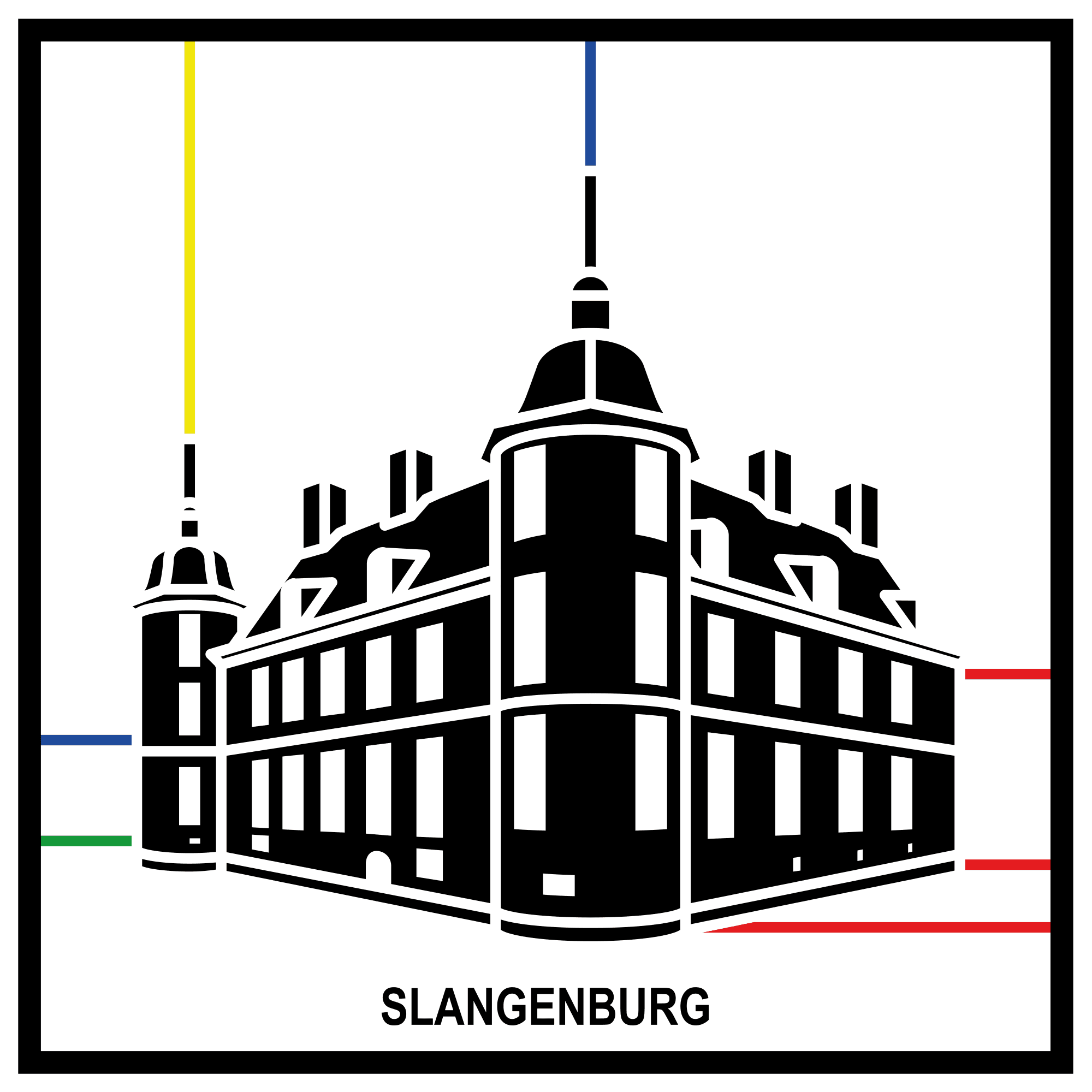 Grafisch ontwerp van Kasteel Slangenburg