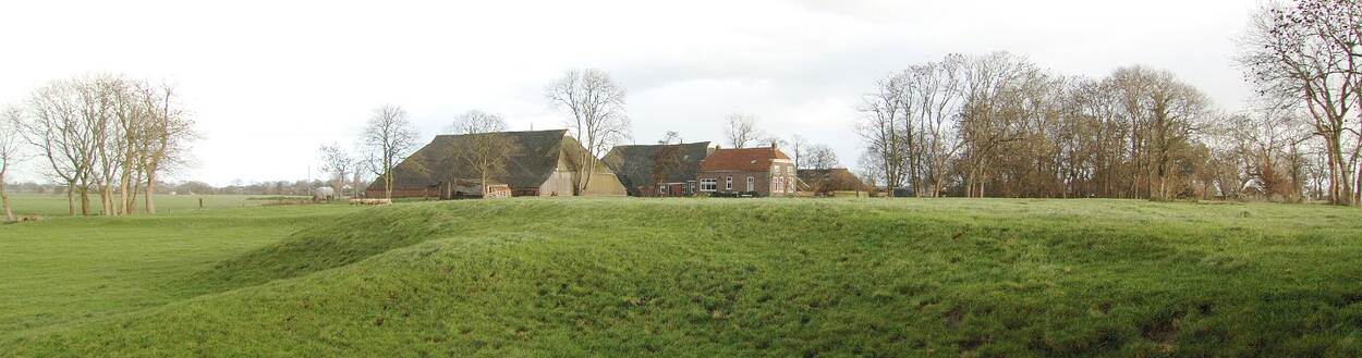 Boerderij in kernwerd Groningen