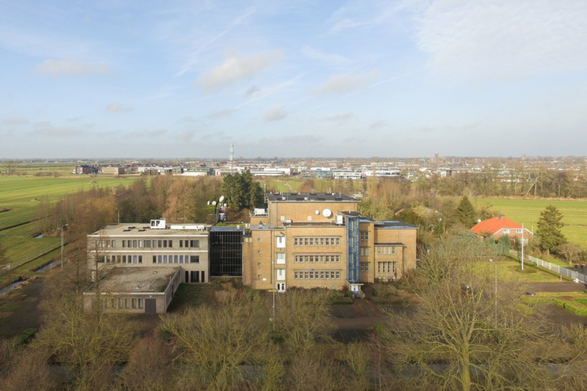 Zendstation Nozema vanuit de lucht